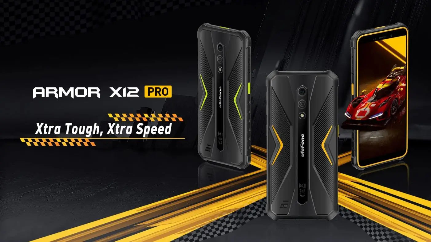 Ulefone Armor X12 Pro 4G Rugged Phone 64GB - Black