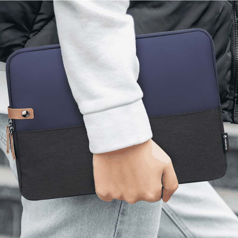 Volkano Graco 14.1’’ Laptop Sleeve - Navy Grey