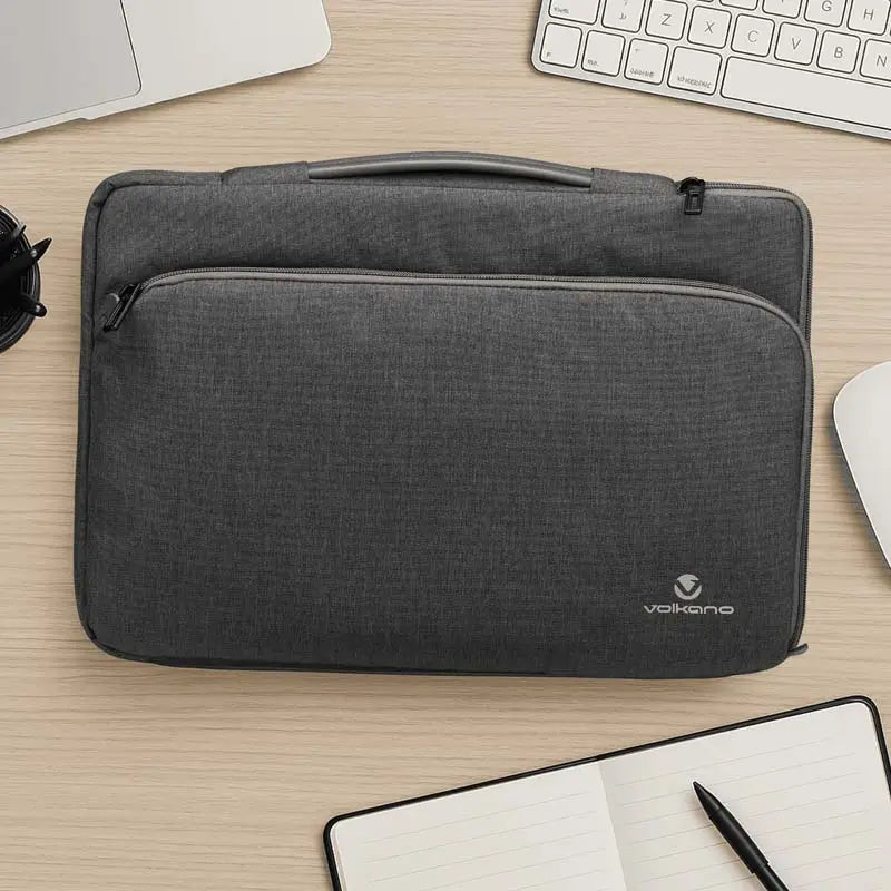 Volkano Deluxe 15.6’’ Laptop Sleeve - Charcoal