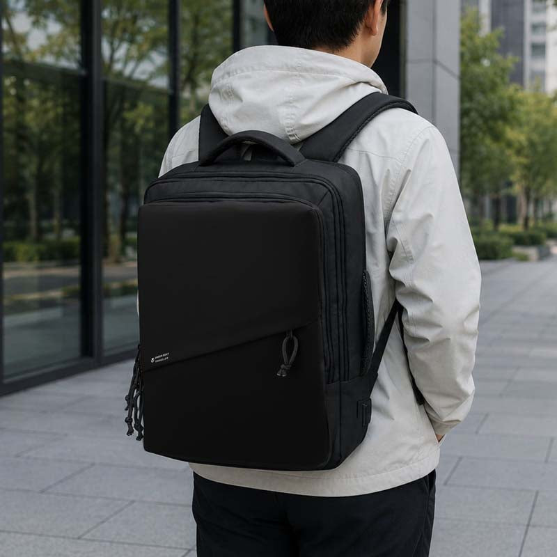Volkano Under-Seat Traveller Backpack Black