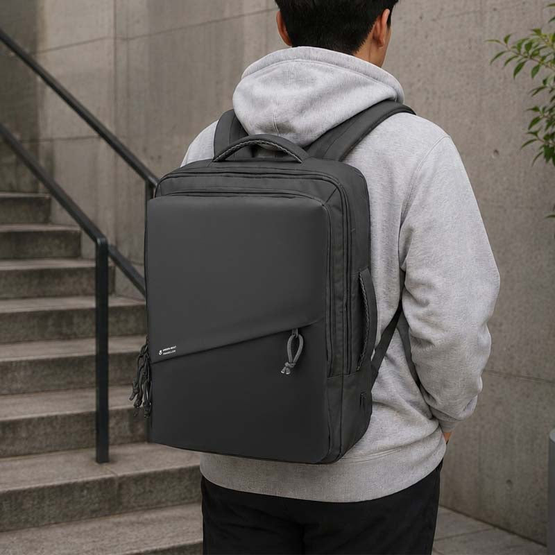 Volkano Under-Seat Traveller Backpack Charcoal