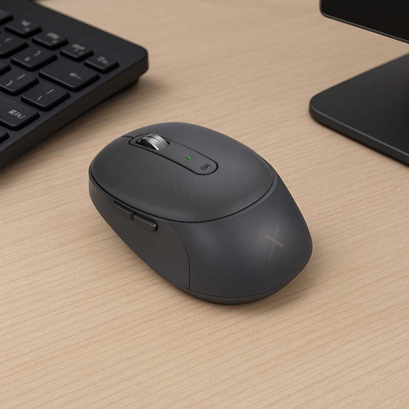 VolkanoX Crater Bluetooth Wireless Mouse - Graphite