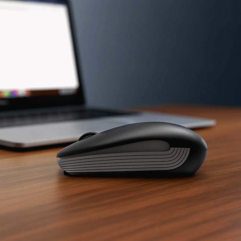 VolkanoX Asher Bluetooth Wireless Mouse - Graphite