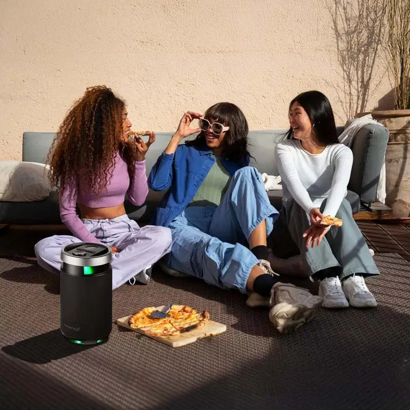 VolkanoX S800 Portable Bluetooth Party Speaker - Black