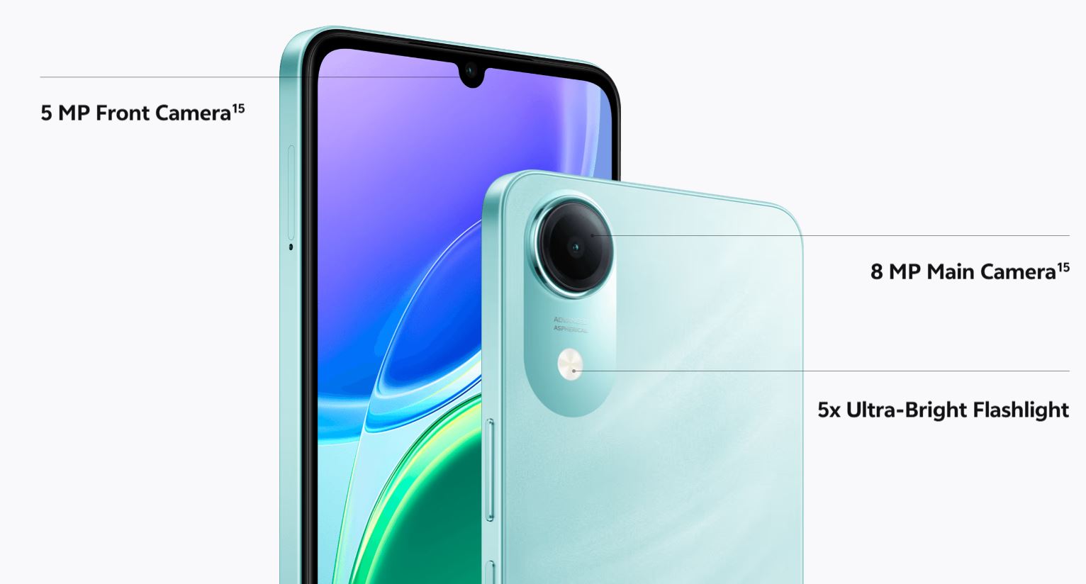 Vivo Y05e 4G Dual Sim 64GB - Green