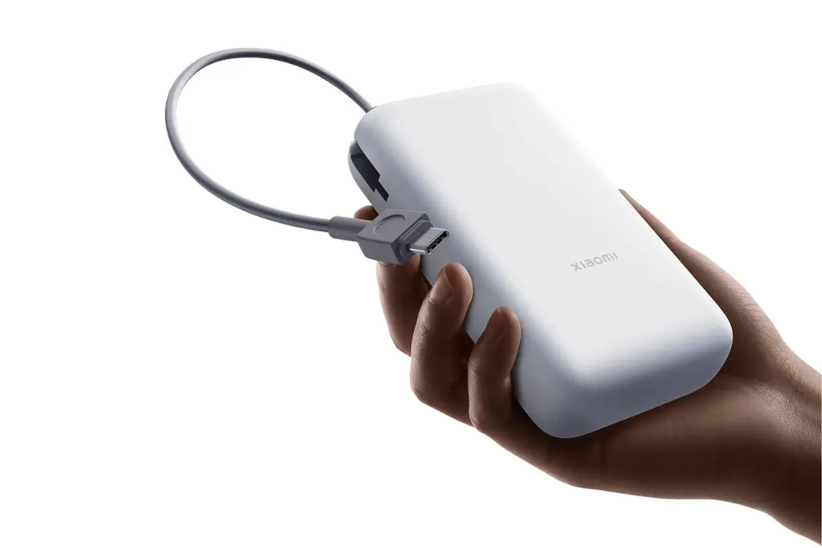 Xiaomi Power Bank 20000mAh (Integrated Cable) - Dark Grey