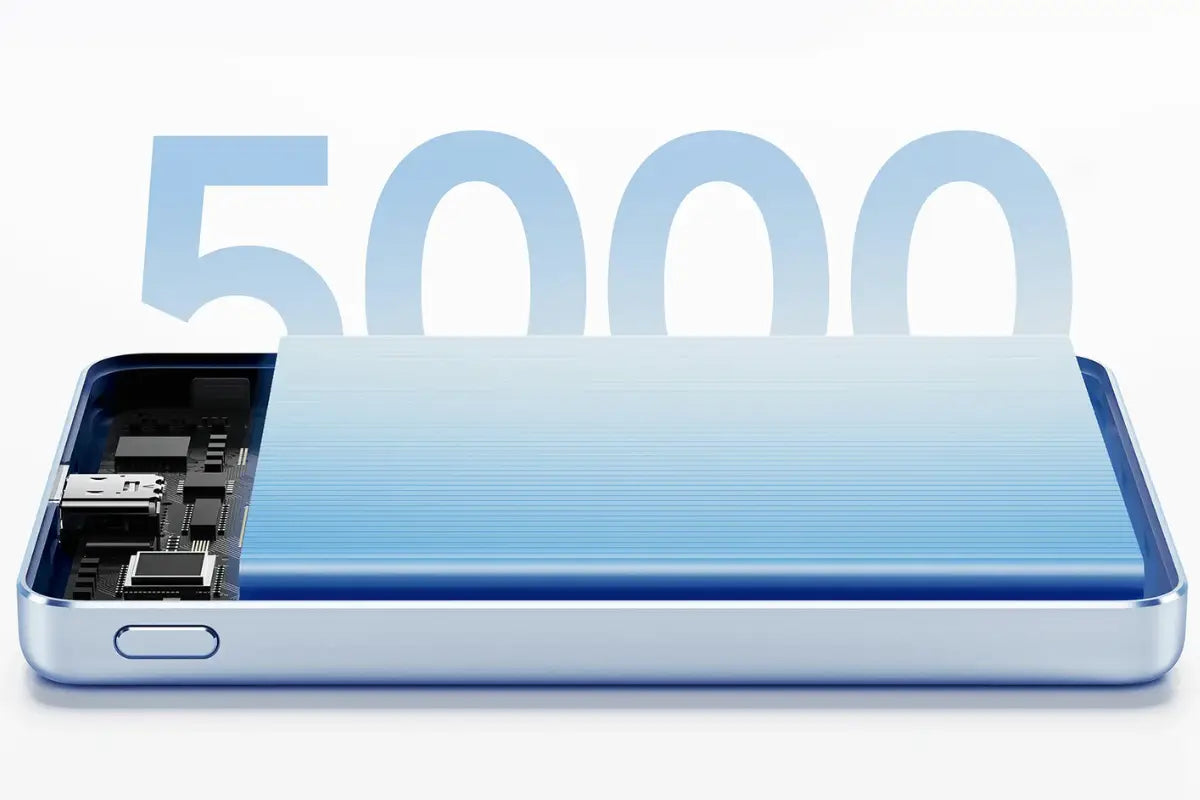Xiaomi Super Slim Magnetic Power Bank 5000 - Blue