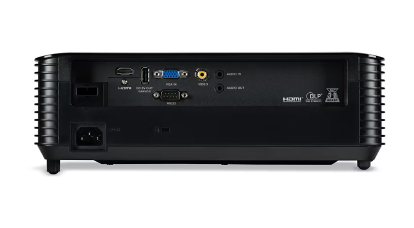 Acer Essential Series X1128i DLP XGA 4800Lm Projector - Black