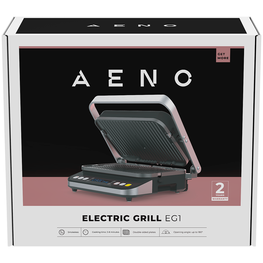 AENO Electric Grill EG1 – 2000W - Silver