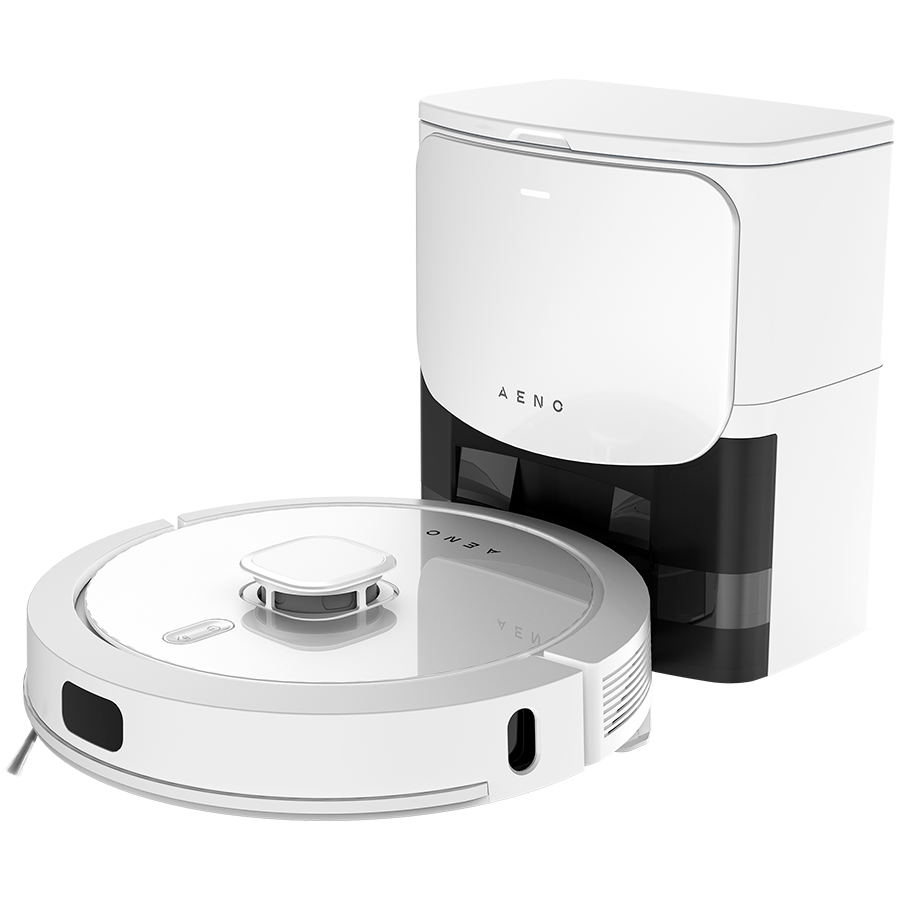 AENO RC4S Robot Vacuum Cleaner - White - White - Vacuum Cleaner Robot