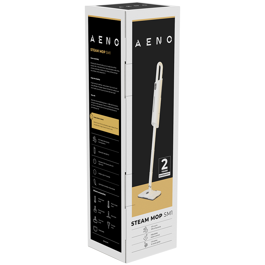 AENO Steam Mop SM1 (ASM0001) - White