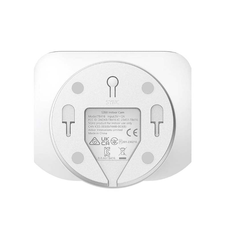 Eufy Security 4K Dual Lens 360 Degree Surveillance Wired Indoor Camera