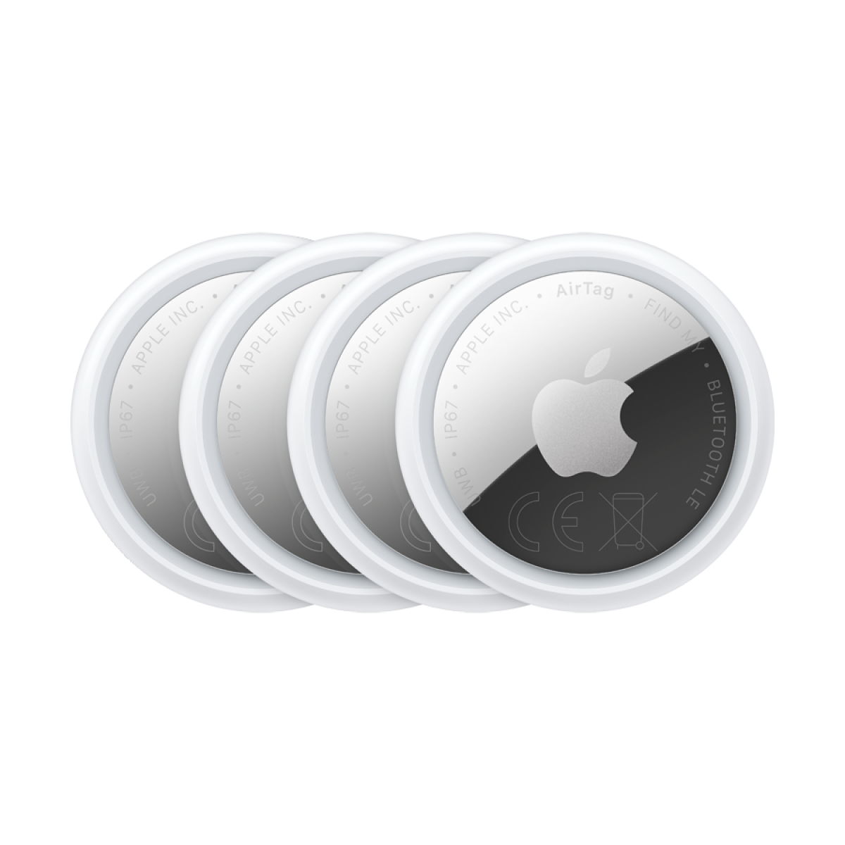 AirTag (2ND GENERATION) 4 Pack - White - White