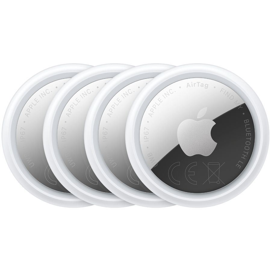 AirTag (2ND GENERATION) 4 Pack - White - White
