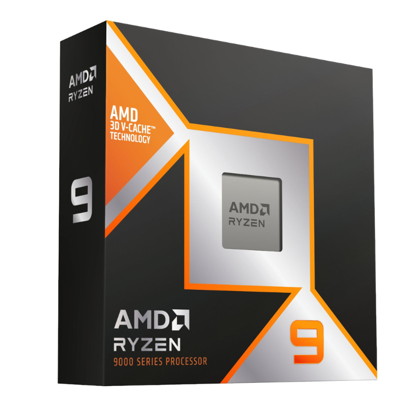AMD Ryzen 9 9900X3D 12-Core 4.4GHz AM5 CPU - Grey