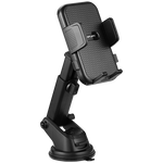 Amplify Anchor Series Extendable Car Dash Mount Phone Holder - Black - Black - Mobile Accessories