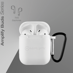 Amplify Buds Series True Wireless Earphones with Silicone Accessories - White - White - Audio