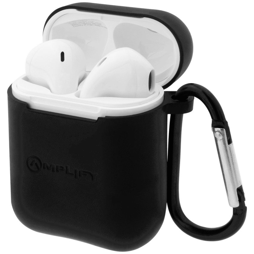 Amplify Buds Series True Wireless Earphones with Silicone Accessories - Black - Black - Audio