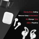 Amplify Buds Series True Wireless Earphones with Silicone Accessories - Black - Black - Audio