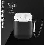 Amplify Buds Series True Wireless Earphones with Silicone Accessories - Black - Black - Audio