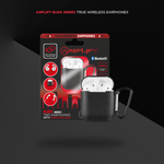 Amplify Buds Series True Wireless Earphones with Silicone Accessories - Black - Black - Audio
