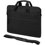 Amplify Cuba 15.6’’ Laptop Shoulder Bag Black - Black - Bags