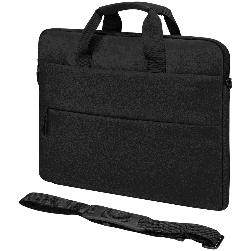 Amplify Cuba 15.6’’ Laptop Shoulder Bag Black - Black - Bags