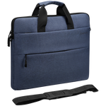 Amplify Cuba 15.6’’ Laptop Shoulder Bag Navy - Navy - Bags