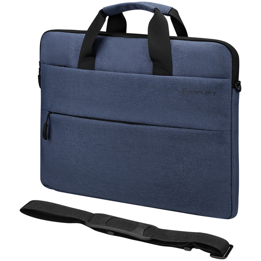 Amplify Cuba 15.6’’ Laptop Shoulder Bag Navy - Navy - Bags