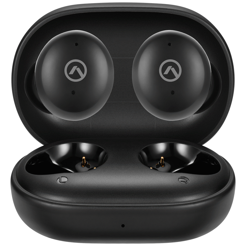 Amplify HushPods True Wireless Earphones with Active Noise Cancelling - Black - Black - Audio