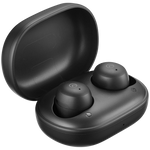 Amplify HushPods True Wireless Earphones with Active Noise Cancelling - Black - Black - Audio
