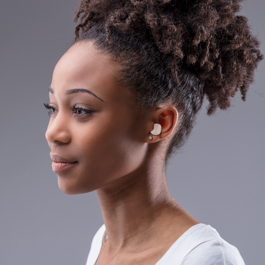 Amplify HushPods True Wireless Earphones with Active Noise Cancelling - Nude - Nude - Audio