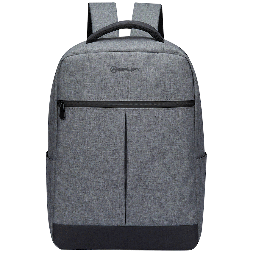 Amplify Ingwe 15.6’’ Laptop Backpack - Black/Charcoal - Black - Bags