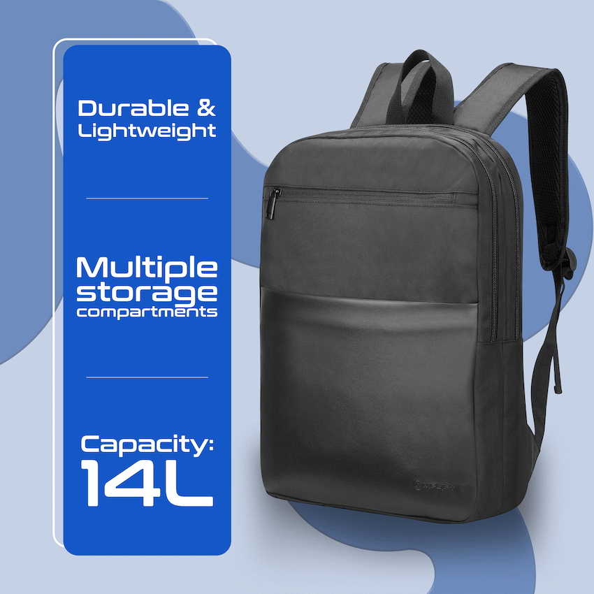 Amplify Panama 15.6’’ Laptop Backpack - Black - Black - Bags