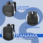Amplify Panama 15.6’’ Laptop Backpack - Black - Black - Bags