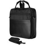Amplify Panama 15.6’’ Laptop Shoulder Bag - Black - Black - Bags