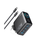 Anker 140W 4 Port Charger With Cable - Grey - Grey