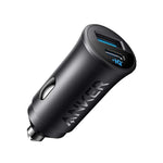 Anker 30W USB A to Type C Car Charger - Black - Black