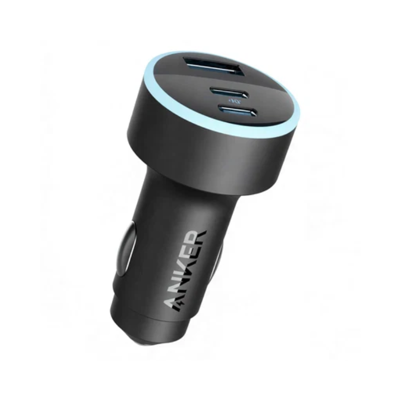 Anker 335 3 Port Car Charger 67W - Black - Black