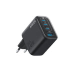 Anker 4 Port Zolo Wall Charger 70W With Cable - Black - Black