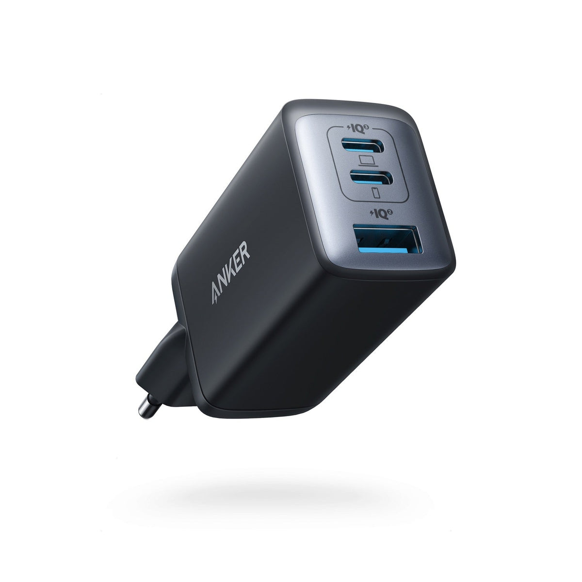 Anker 735 3 Port Wall Charger 65W - Black - Black