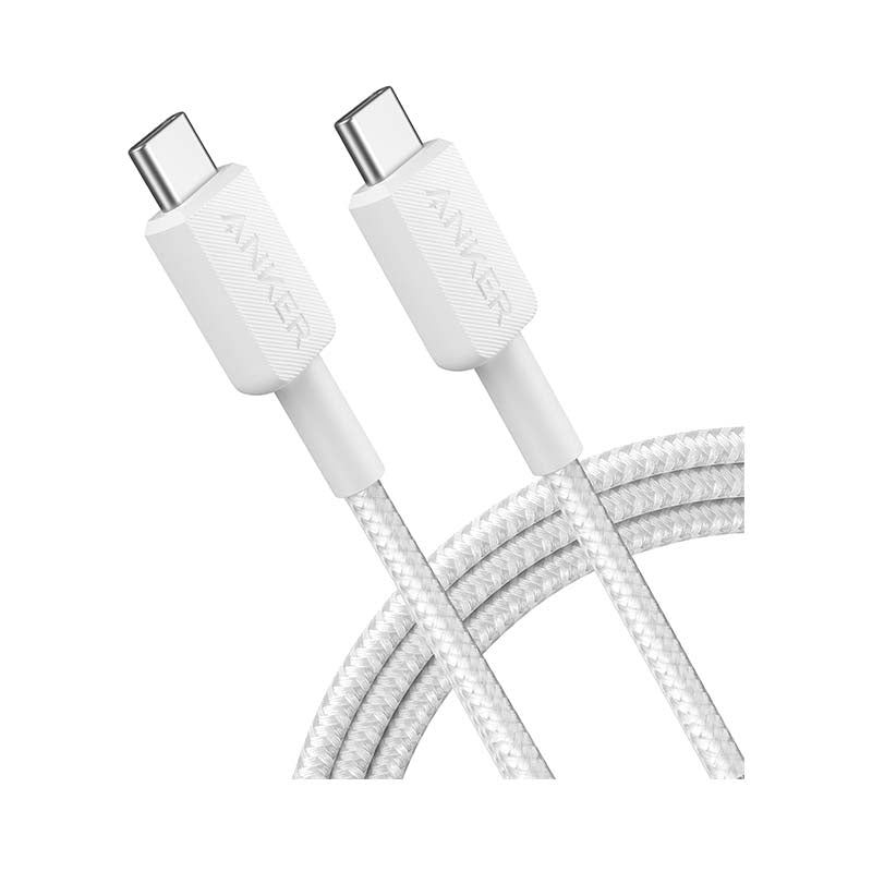 Anker Type C to Type C 1.8m Cable - White - White
