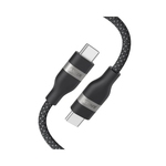 Anker USB C-USB C 1 Metre Fast Charging 240W Braided Cable â€“ Black - Black