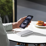 Anker Zolo Power Bank 10000mAh 22.5W With Built-In USB-C Cable - White - White