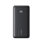 Anker Zolo Power Bank 20000mAh 22.5W With Built-In USB-C Cable - Black - Black