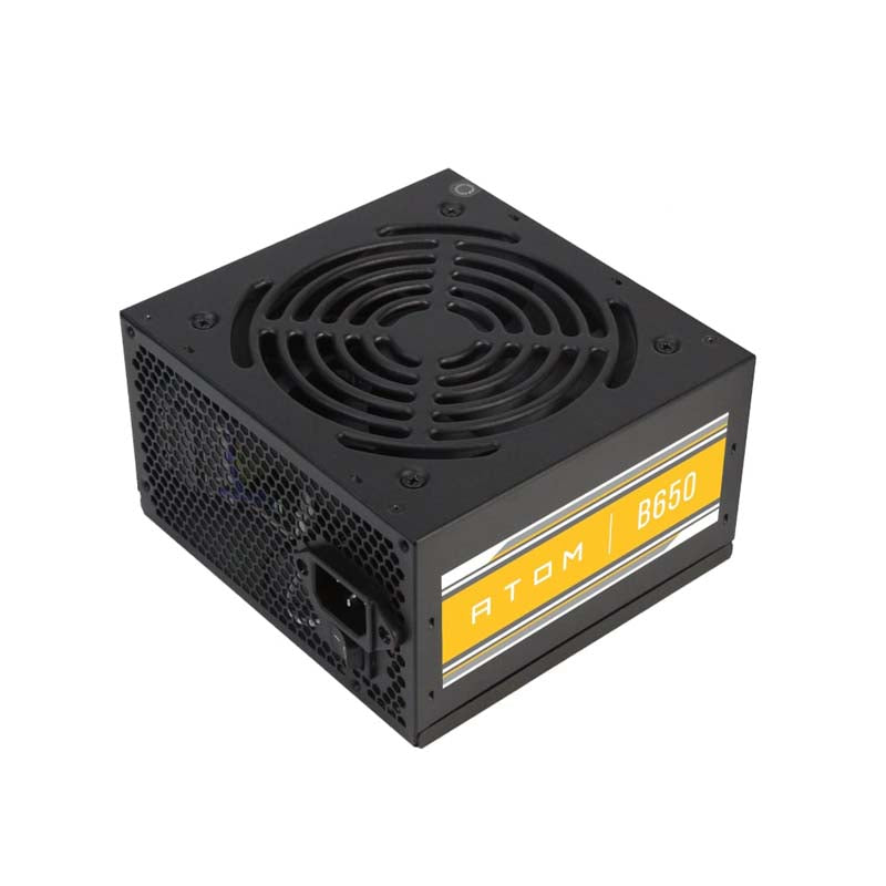Antec Atom B650 80PLUS Bronze ATX Power Supply - Black - Black