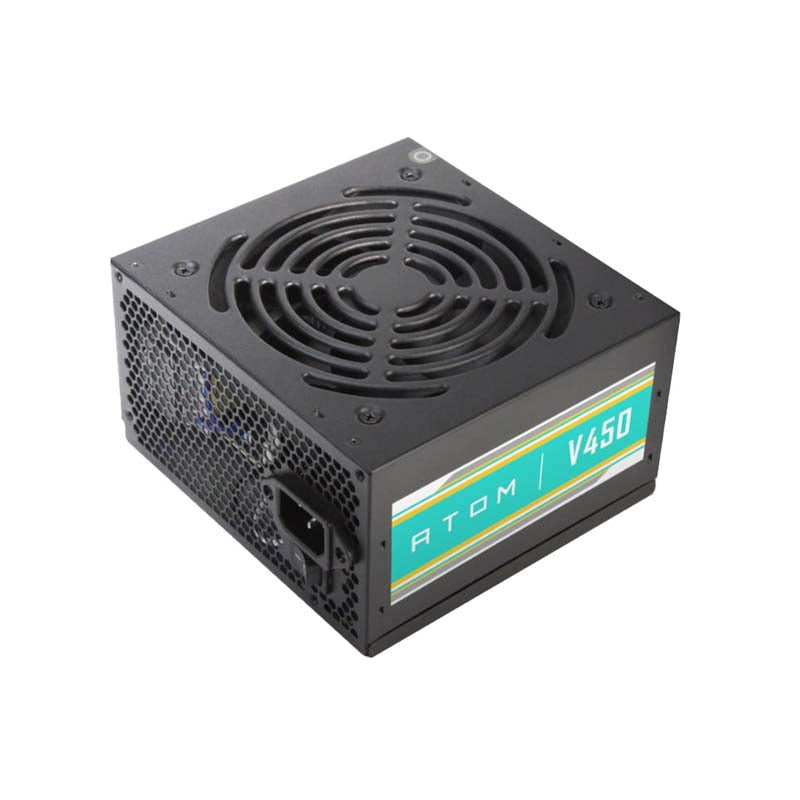 Antec Atom V450 ATX Power Supply - Black - Black
