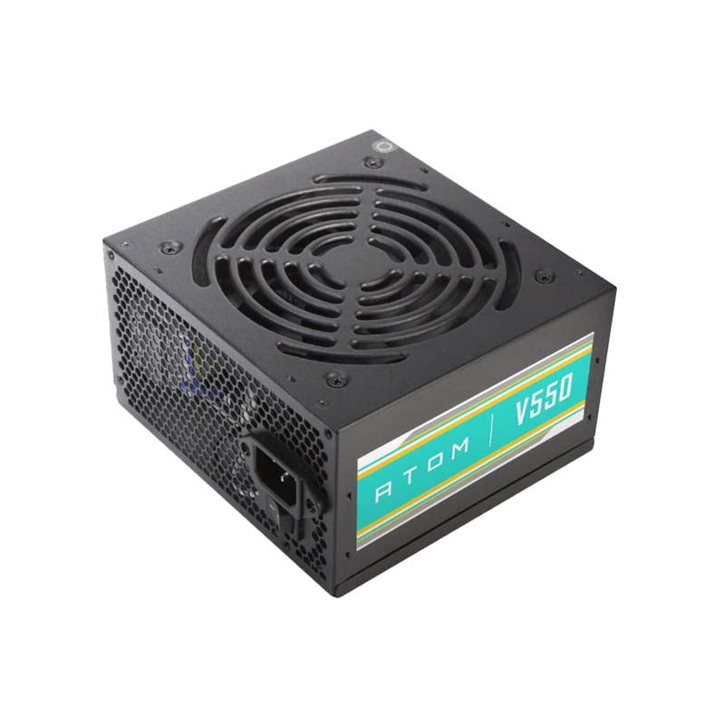 Antec Atom V550 ATX Power Supply - Black - Black