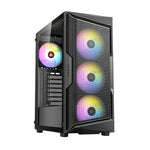 Antec AX61 ELITE ATX ARGB Mid-Tower Gaming Chassis - Black - Black