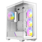 Antec C3 ARGB ATX | Micro-ATX | ITX ARGB Mid-Tower Gaming Chassis White - White